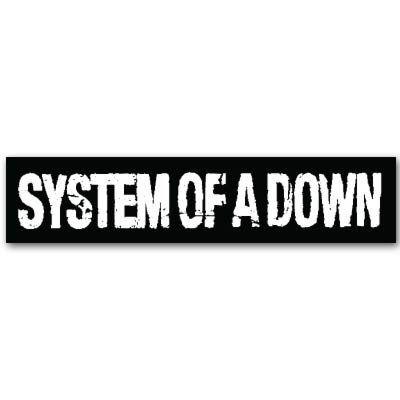 Soad Logo - Amazon.com: SYSTEM OF A DOWN soad Vynil Car Sticker Decal - Select ...