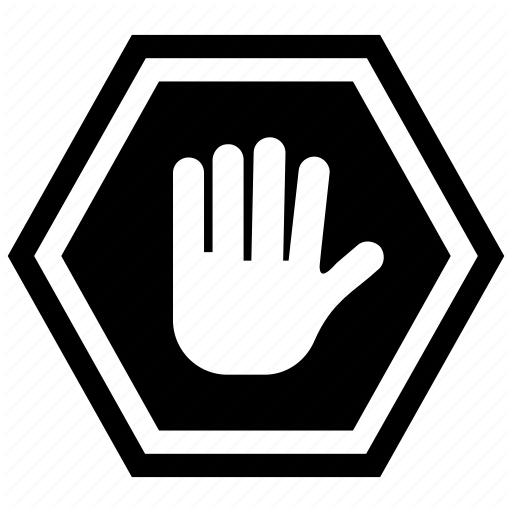Hazard Logo - Danger sign, danger symbol, hazard symbol, risk sign, stop board