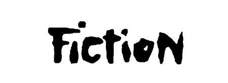 Fiction Logo - fiction records - andy vella design
