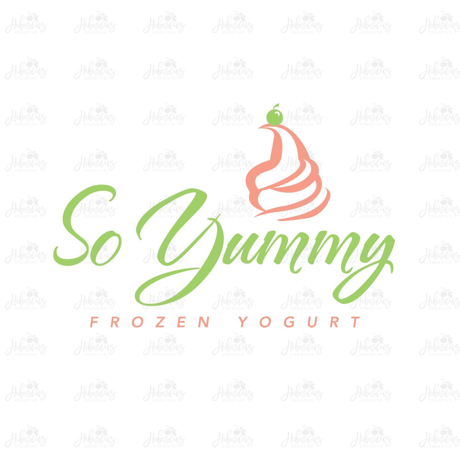 Yummy Logo - So Yummy Customizable Logo Template - Hibiscus Creative