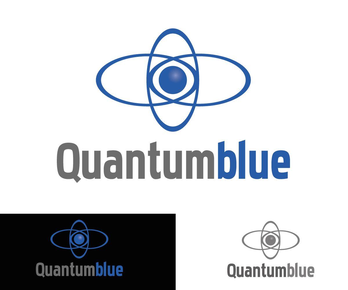 Gust Logo - Communications Logo Design for Quantum Blue by Gust Adamson | Design ...