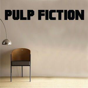 Fiction Logo - Pulp Fiction Logo Wall Art Sticker (FTT26) | eBay