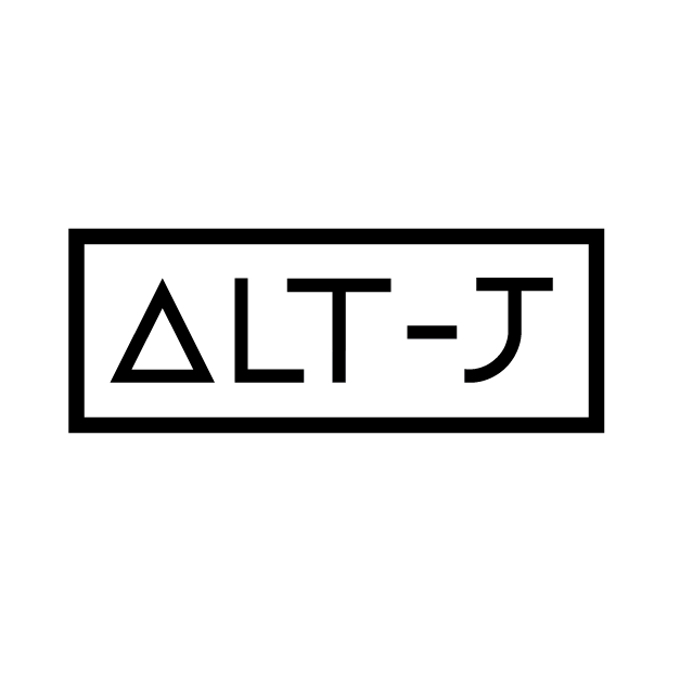 Alt-J Logo - Alt J Record Covers Warren. Canvas Painting. Alt