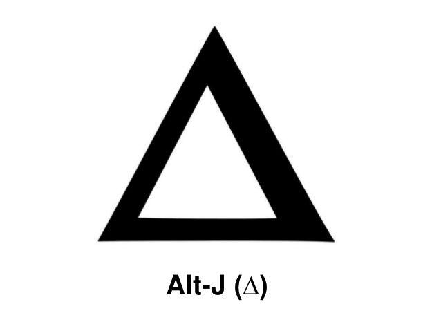 Alt-J Logo - Alt J