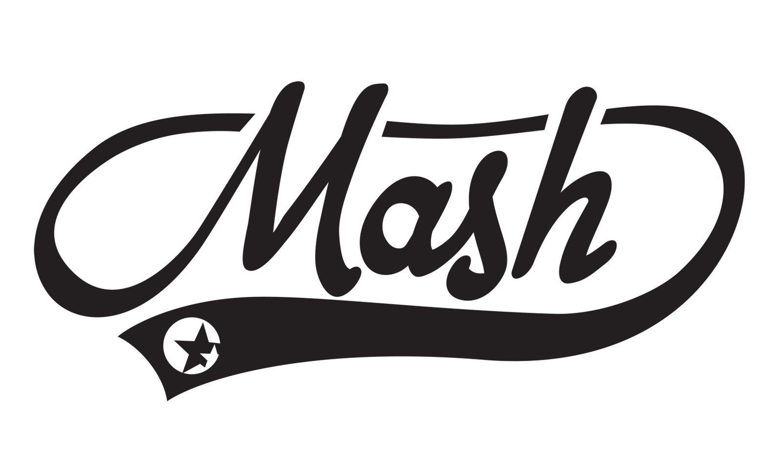 Mash Logo - Logo Mash Vintage