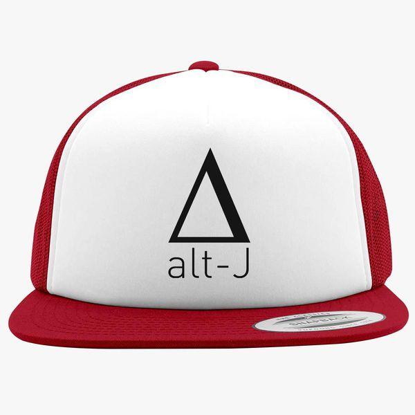 Alt-J Logo - alt-j logo Foam Trucker Hat | Customon.com