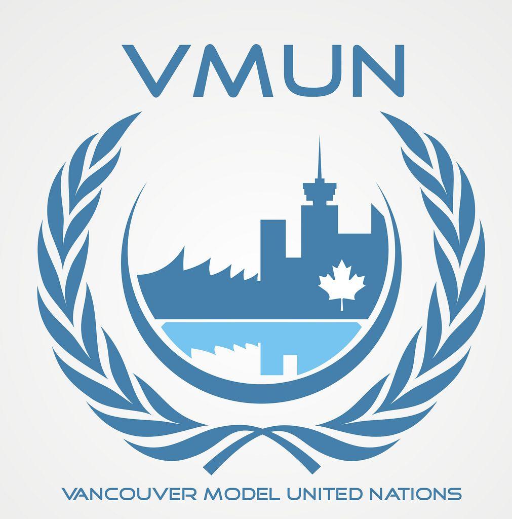 Vmun Logo - Vancouver Model United Nations (VMUN) Logo. VMUN