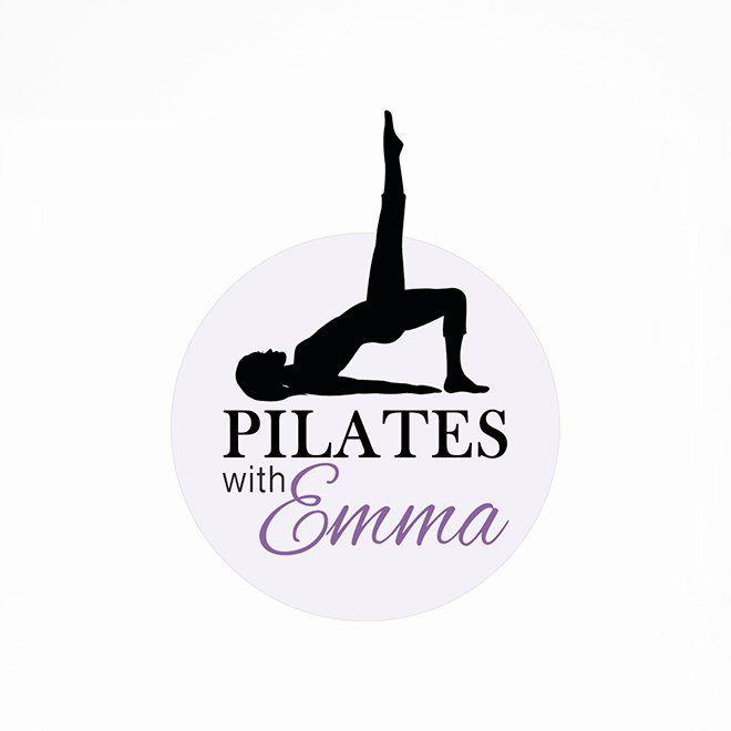 Pilates Logo - Pilates with Emma Logo - Boutique Marketing