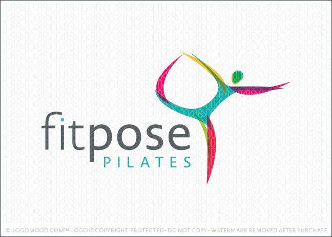 Pilates Logo - Readymade Logos for Sale Fit Pose Pilates | Readymade Logos for Sale