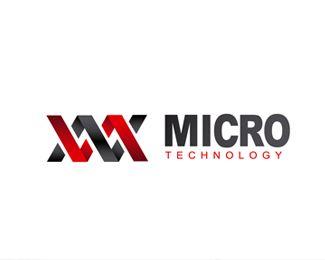 Micro Logo - Micro technology Designed