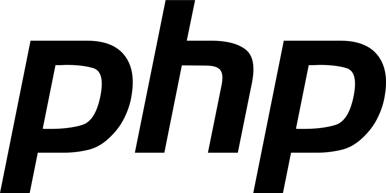 PHP Logo - File:PHP Logo, text only.svg