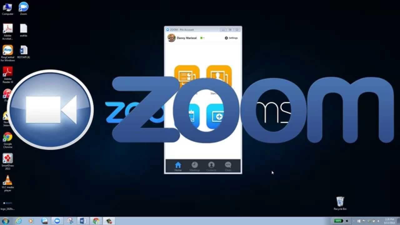 A-Zoom Logo - How To Schedule A Meeting With The Zoom Application 1 2