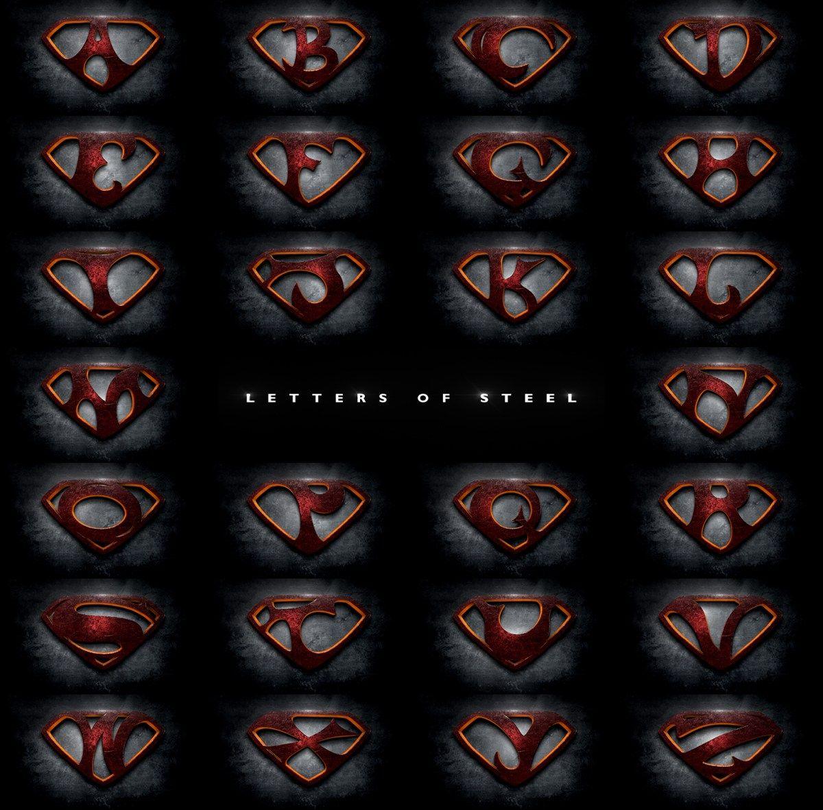 Kryptonian Logo - Letters of Steel – Official Logo Versions – Beloeil-Jones