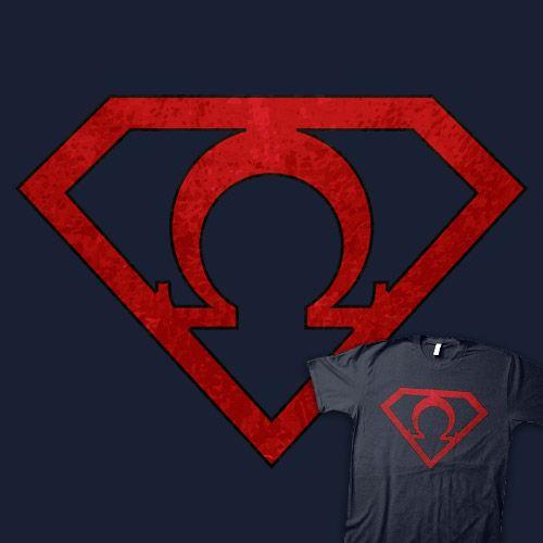 Kryptonian Logo - OMEGAMAN! (Kryptonian Version) | Shirtoid
