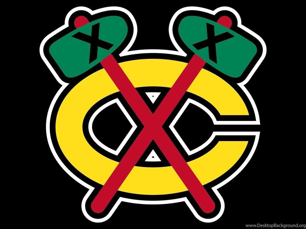 Blackhaks Logo - Chicago Blackhawks Logos Desktop Background