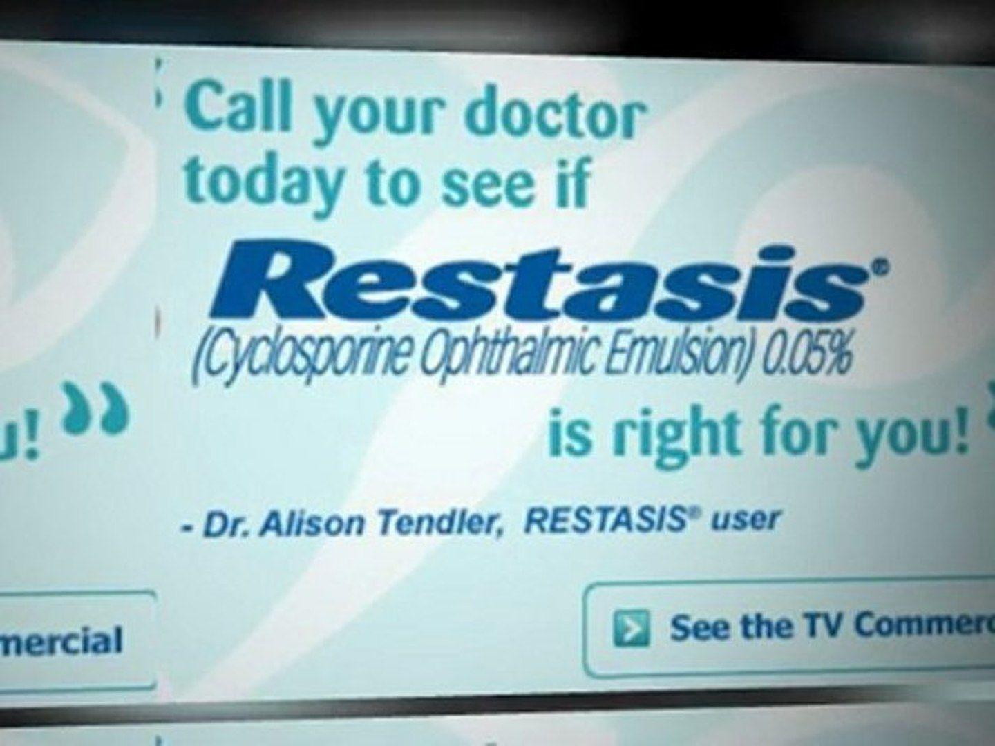 Restasis Logo - Restasis Reviews - video dailymotion