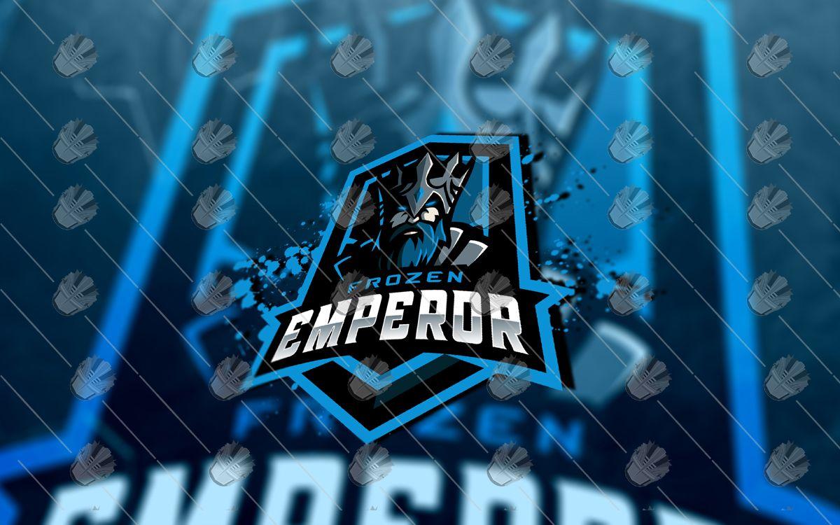Emperor Logo - Frozen Emperor King Mascot Logo | King eSports Logo For Sale - Lobotz