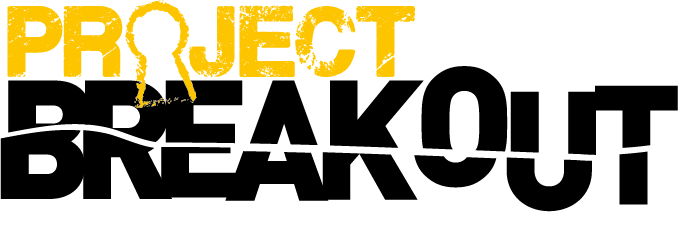 Breakout Logo - Project Breakout. Real Escape Rooms at ROKT Brighouse, Yorkshire