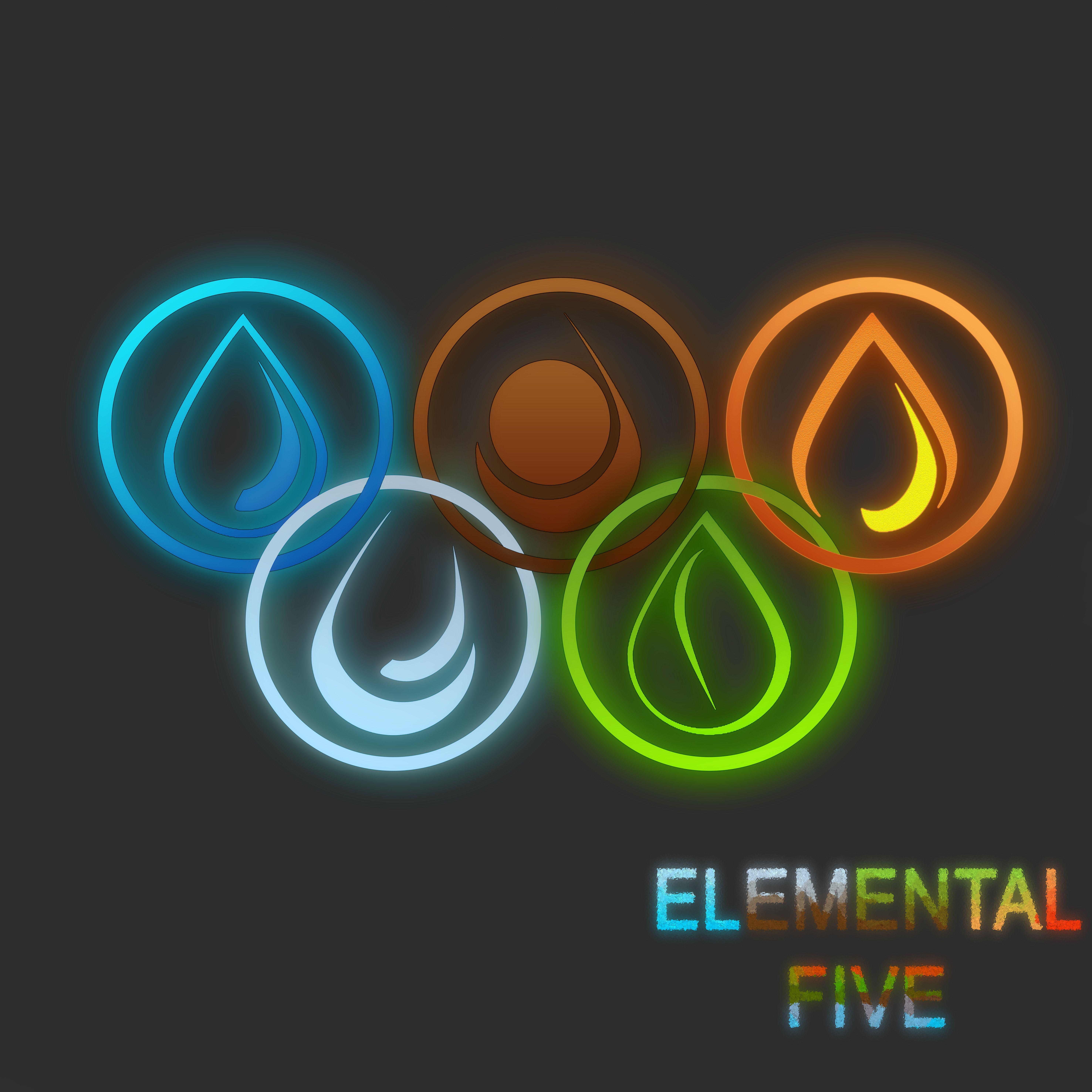 Elemental Logo - Elemental Five Logo By GRV MrDudu. Zodiac