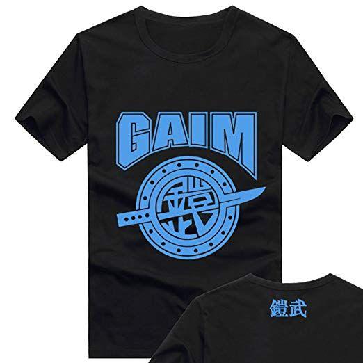 Gaim Logo - Amazon.com: Kamen Rider Gaim Logo Tshirt Masked Rider Adult Manga T ...