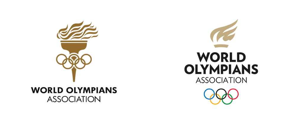 Association Logo - Brand New: New Logo for World Olympians Association