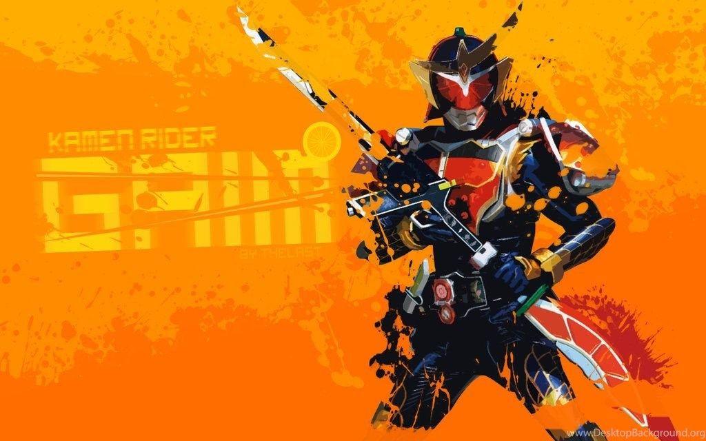 Gaim Logo - DeviantArt: More Like Kamen Rider Gaim Logo By Nac129 Desktop Background