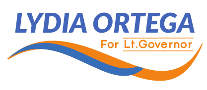 Ortega Logo - Lydia Ortega – for Lt. Governor