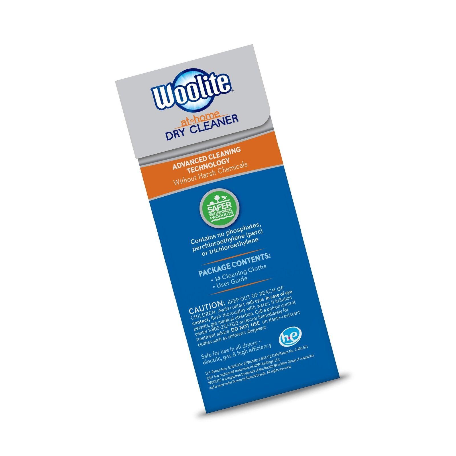 Woolite Logo - Woolite at Home Dry Cleaner Fresh Scent 14 Cloths | eBay