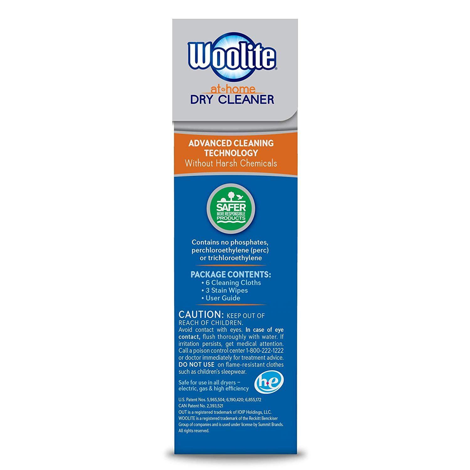 Woolite Logo - Amazon.com: Woolite At Home Dry Cleaner, Fragrance Free, 6 Cloths ...