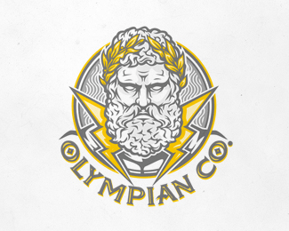 Olympian Logo - Olympian Co. | Mascot like | Pinterest | Logotipos, Logan and Colegios