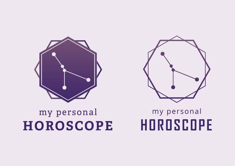 Horoscope Logo - Logo Collection. CDESIGN. Cindy Déjardin, Multimedia Designer