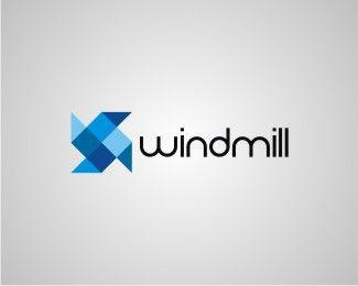 Windmill Logo - windmill Designed