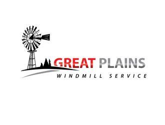 Windmill Logo - Great Plains Windmill Service logo design - 48HoursLogo.com
