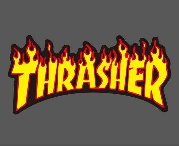 Thrasher Logo - Buy Thrasher Sticker | Wholesale Skateboard Brand Logo Stickers with ...