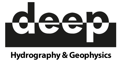 Deep Logo - Deep Hydrografie en Geofysica | The quality of being deep