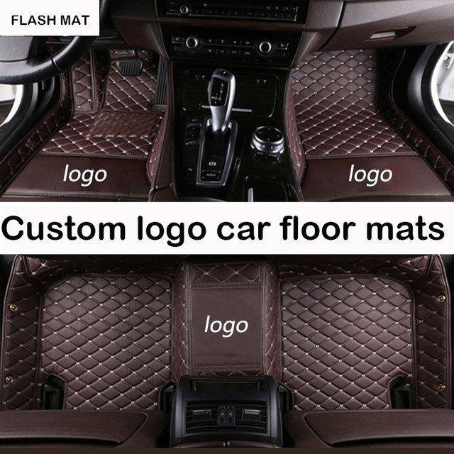 Albea Logo - Custom LOGO car floor mats for fiat all models fiat 500x freemont