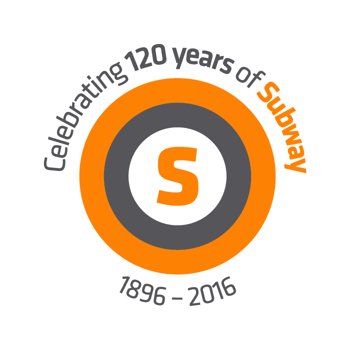 120 Logo - Subway 120 Birthday