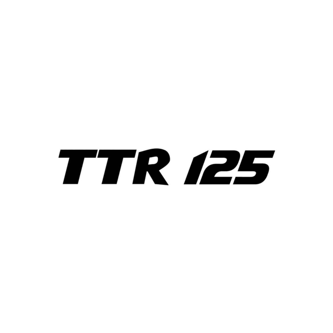 TTR Logo - Yamaha Ttr 125 Vinyl Decal