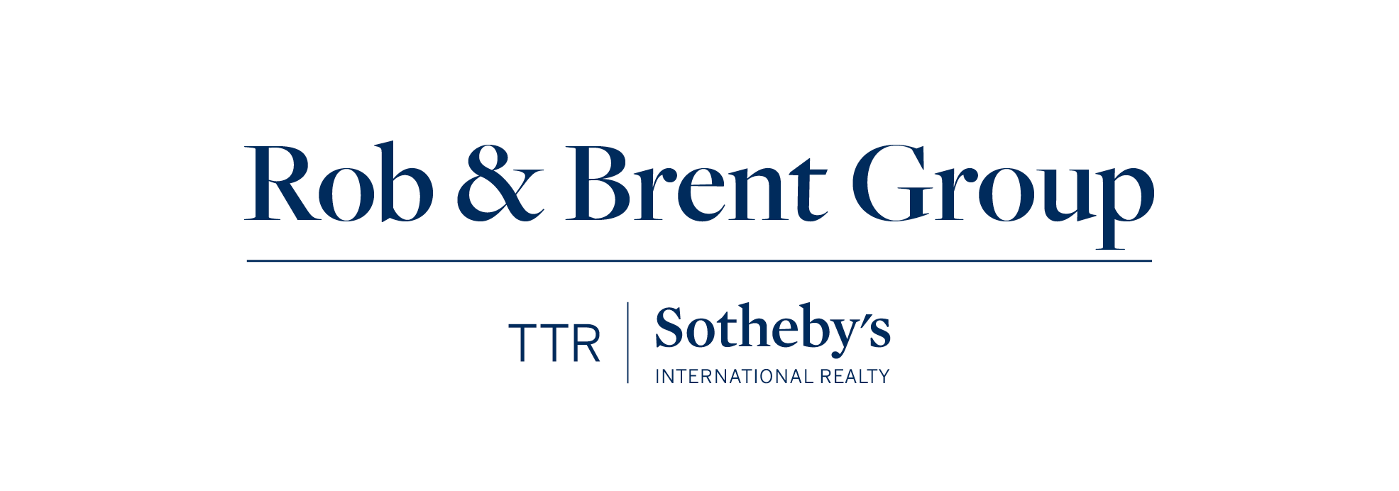 TTR Logo - Rob & Brent Group TTR Sotheby's Logo Sip and Savor