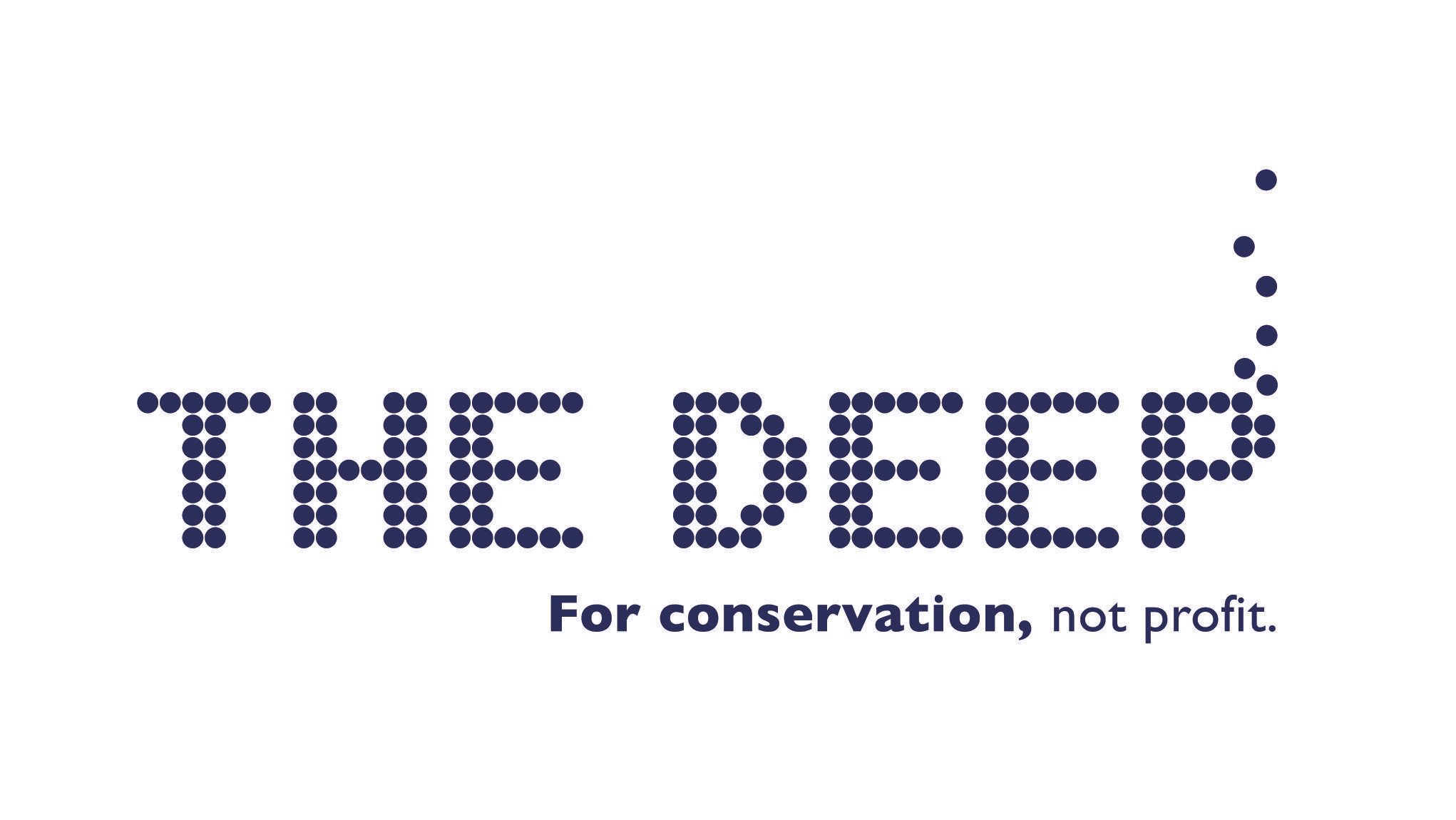 Deep Logo - The Deep Logo Blue. Eat Drink Stay