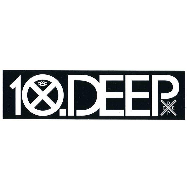 Deep Logo - 10 DEEP LOGO STICKER - English