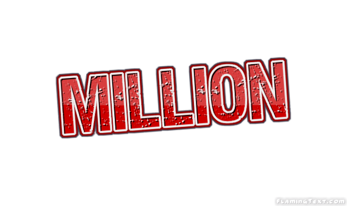 Million Logo - million Logo. Free Logo Design Tool from Flaming Text