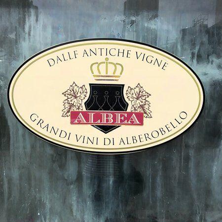 Albea Logo - of Cantina Albea winery and museum, Alberobello