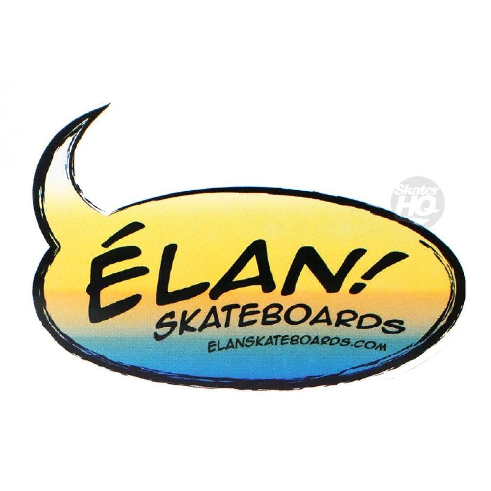 Elan Logo - Elan Logo Sticker Large Skater HQ