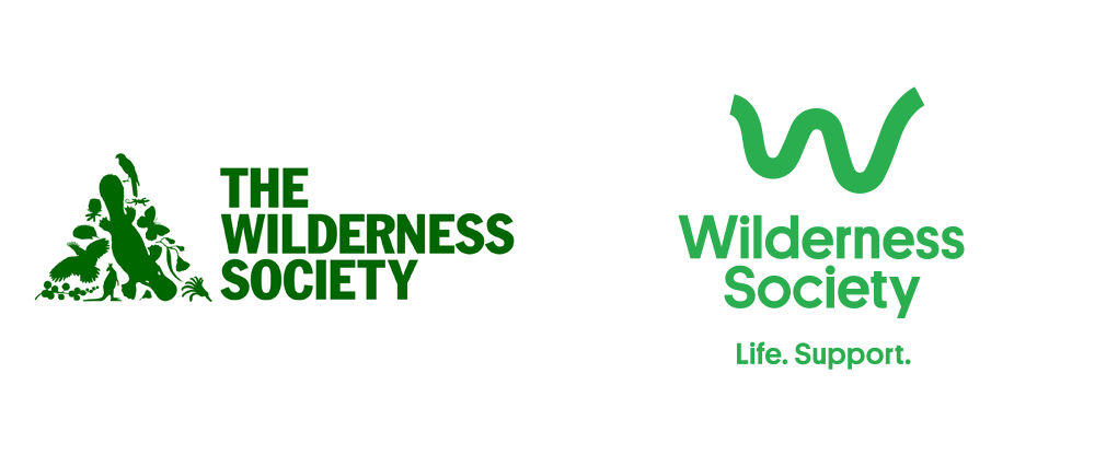 Society Logo - Brand New: New Logo and Identity for Wilderness Society by Alter
