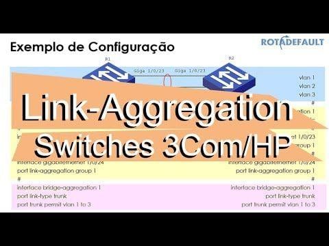 3Com Logo - Link Aggregation HP, 3Com E H3C Baseados No Sistema