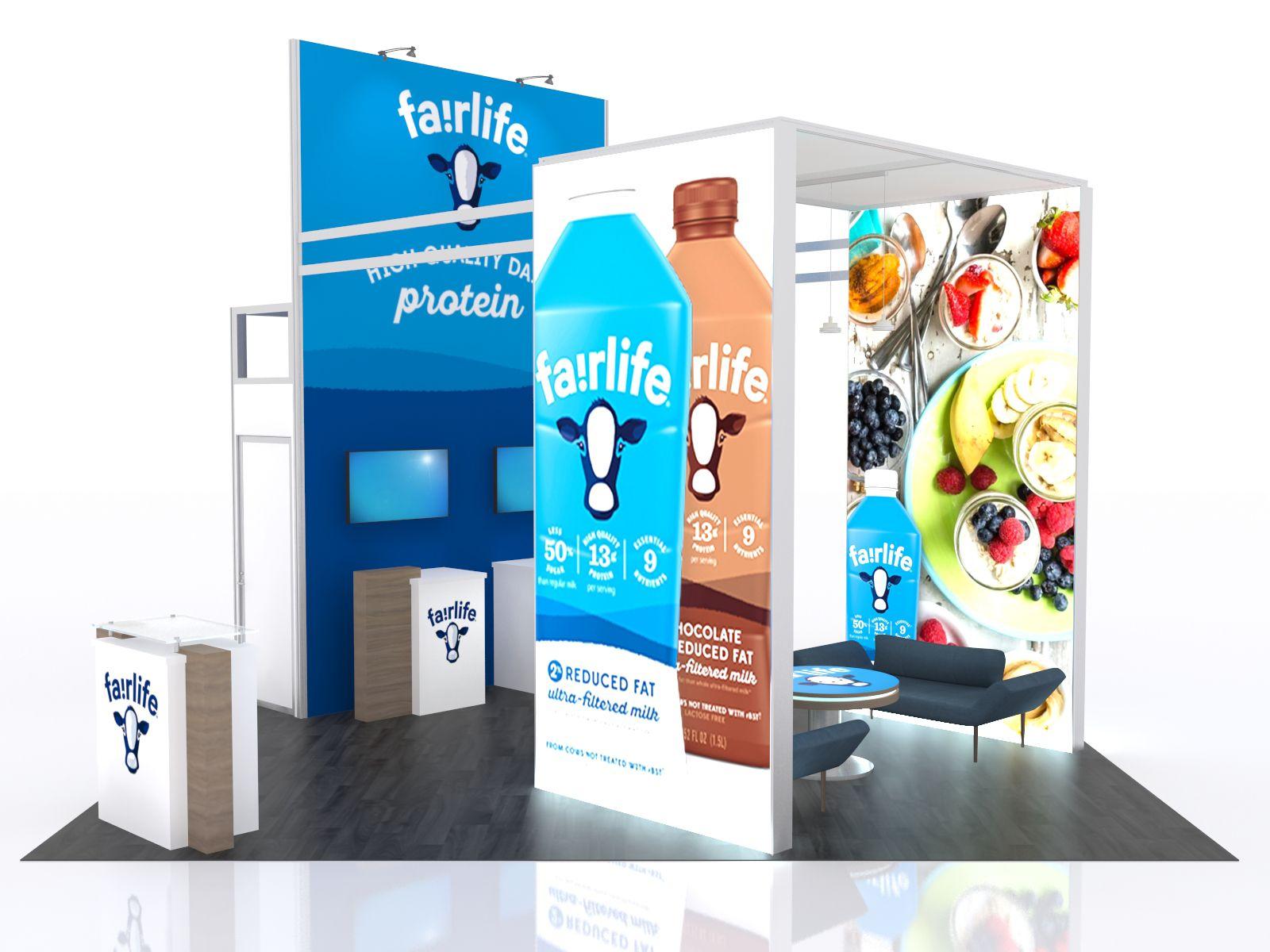 Fairlife Logo - Exhibit Design Search 5147. Island Exhibit Island Exhibit