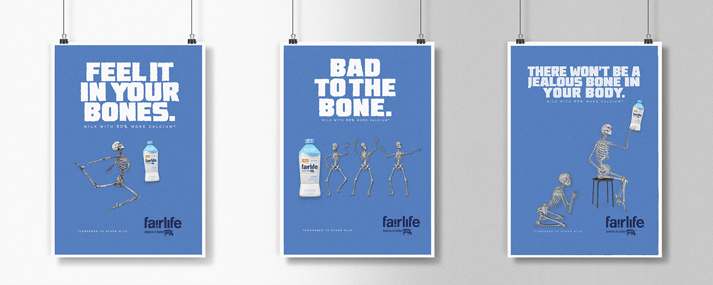 Fairlife Logo - Fairlife Milk Print Ad Campaign