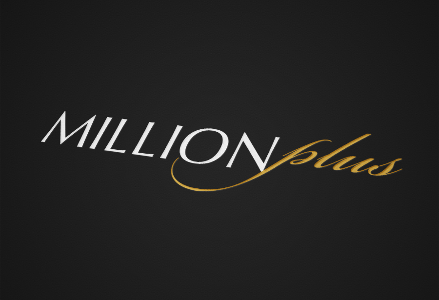 Million Logo - Million Plus - Stratagem - Guernsey Design Agency