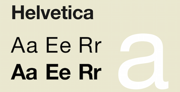 Helvetica Logo - famous logos made with Helvetica